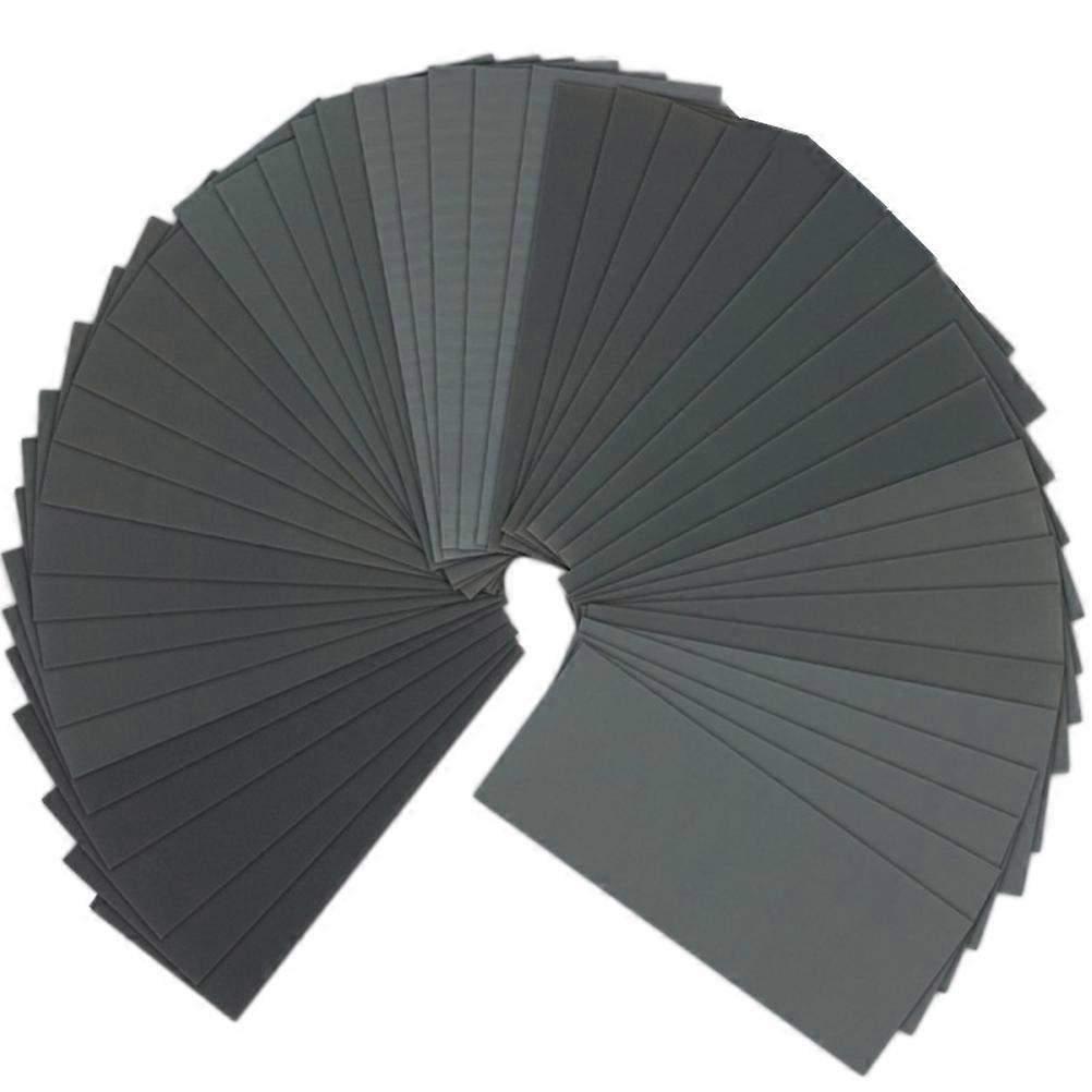 Extra Fine Sand Paper 90Pcs 400 To 3000 Grit Silicon Carbide Diy Projects Handymen Use
