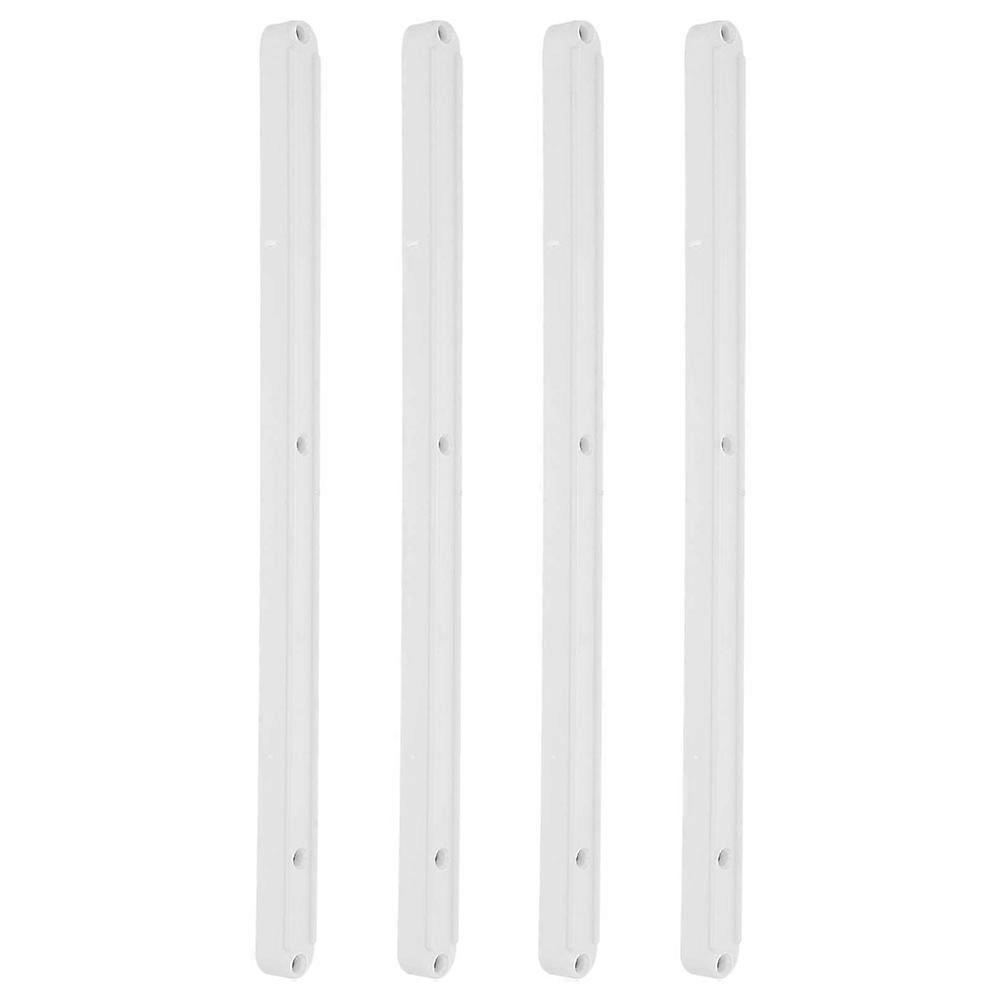 Drawer Rails Bottom Plastic Hardware Safe Surface Wardrobes Drawers Smooth Sliding 2 Set