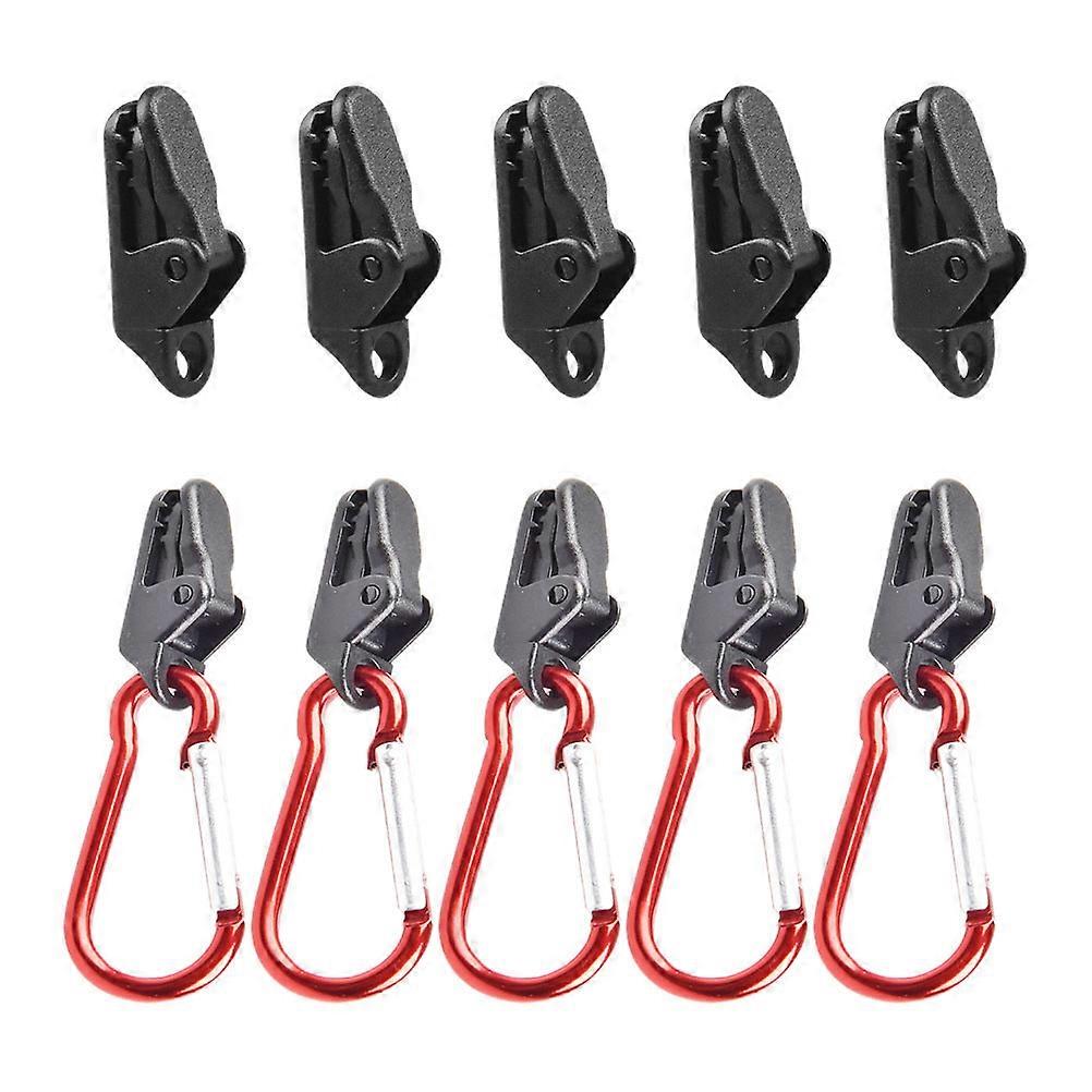Tent Windproof Clip Plastic Material For Fabric Covers 10Pcs/Set