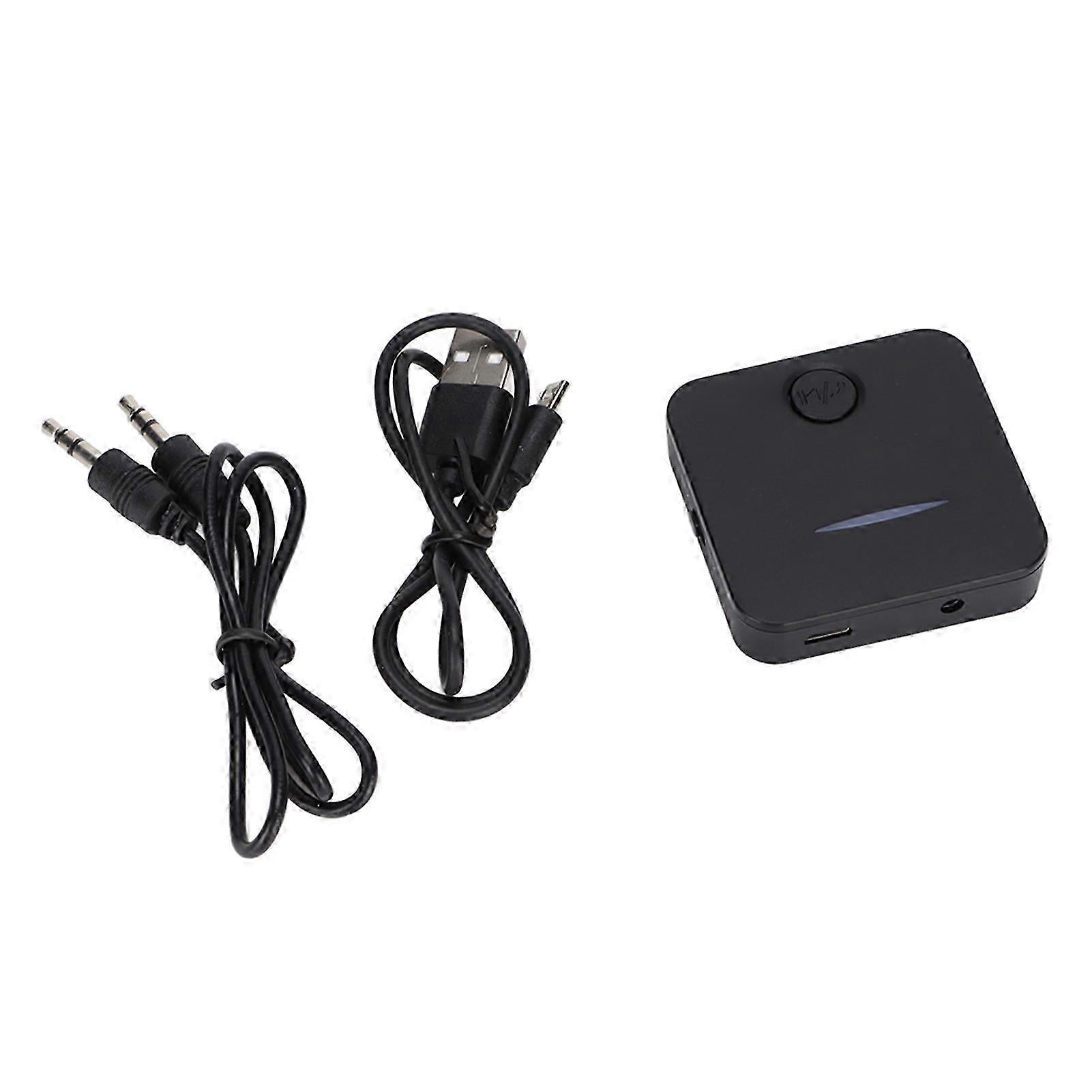 Bluetooth 5.0 Transmitter Receiver Hands Free Call Low Latency 2 In 1 Wireless O Adapter For Android