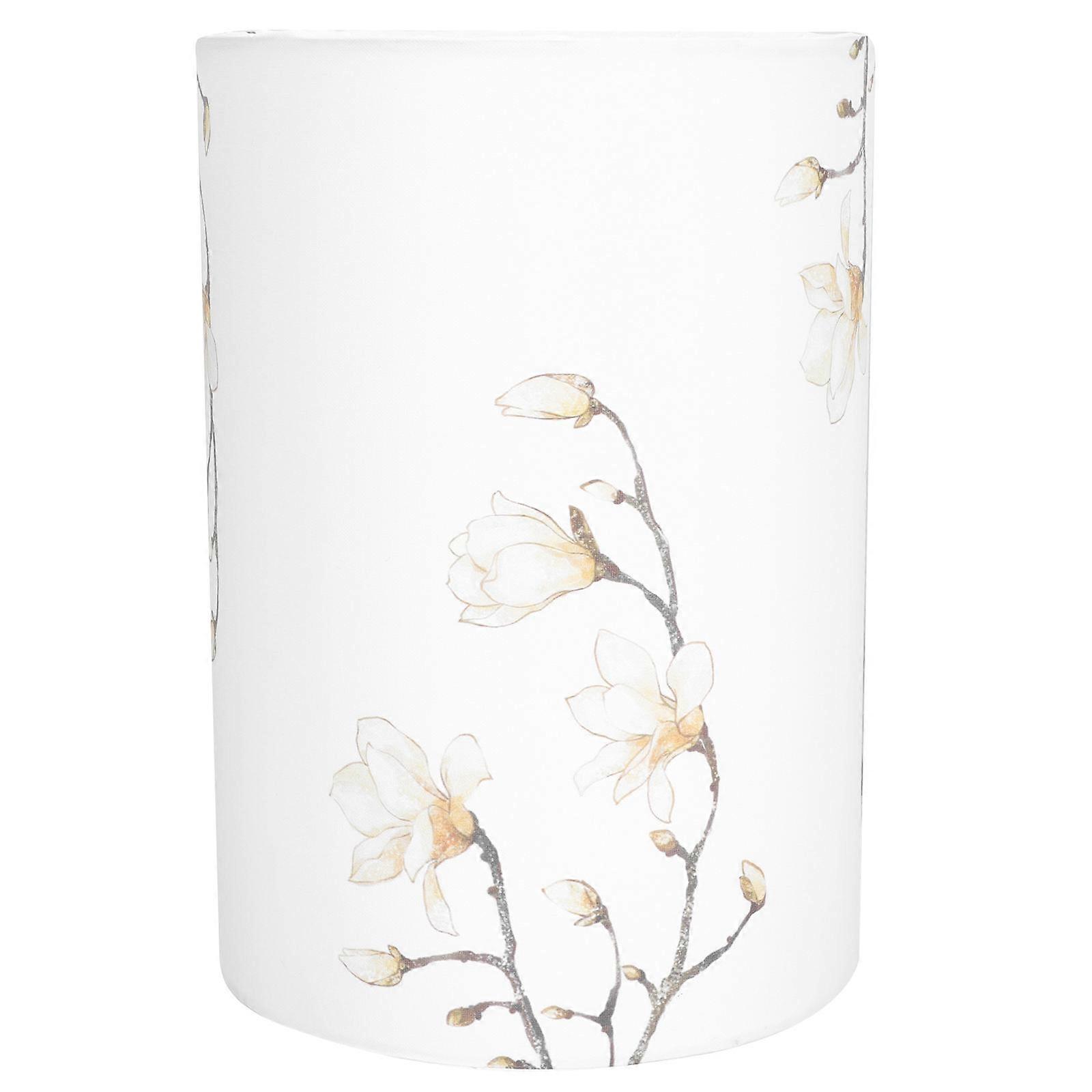 Retro Floral Decorative Cloth Lampshade for Dining Room – Softens Light, Versatile Home Decor for Housewarming