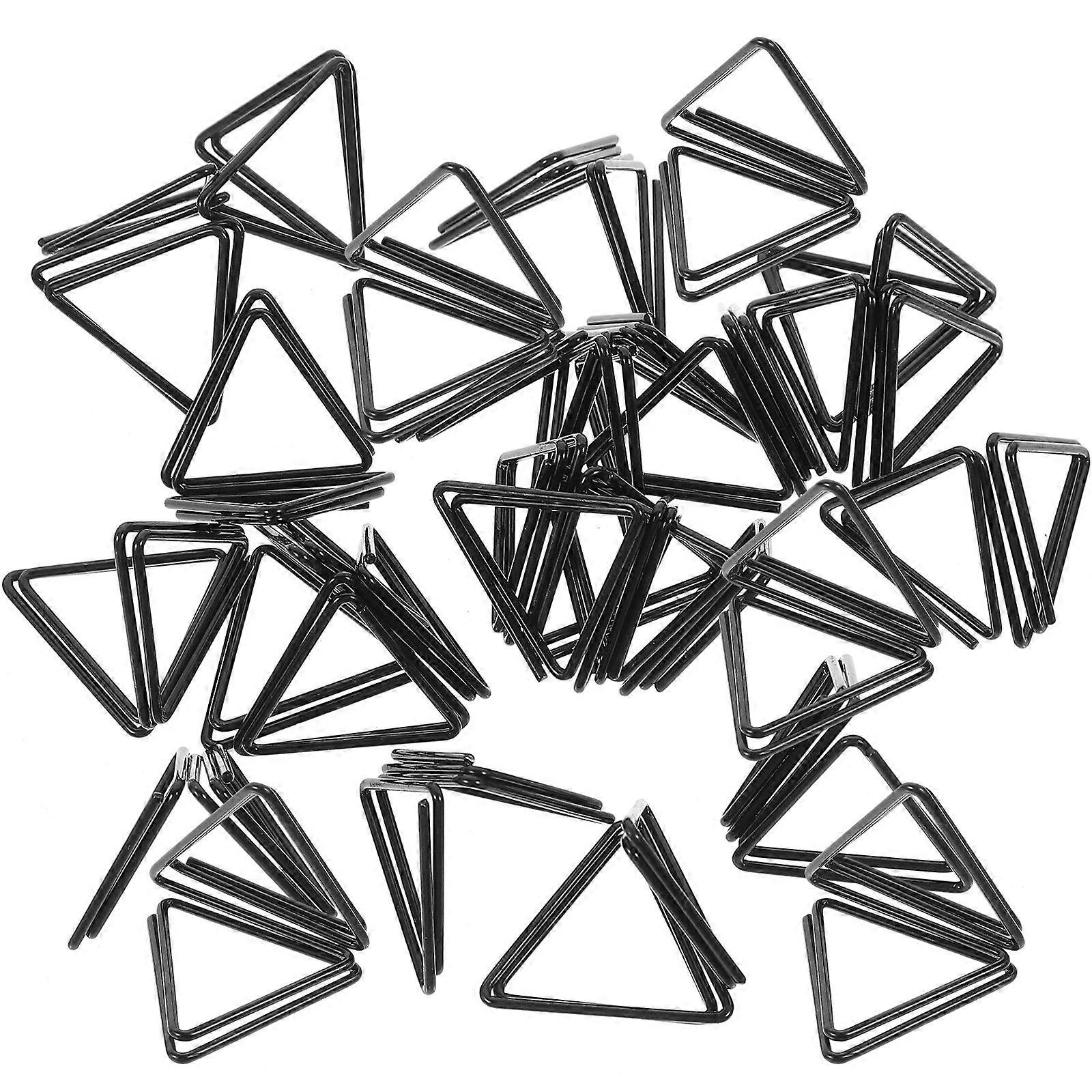 Triangle Photo Mémo Holder Fer Bureau Porte-photos Sûr Fiable Invitations de mariage Décoration 20Pcs