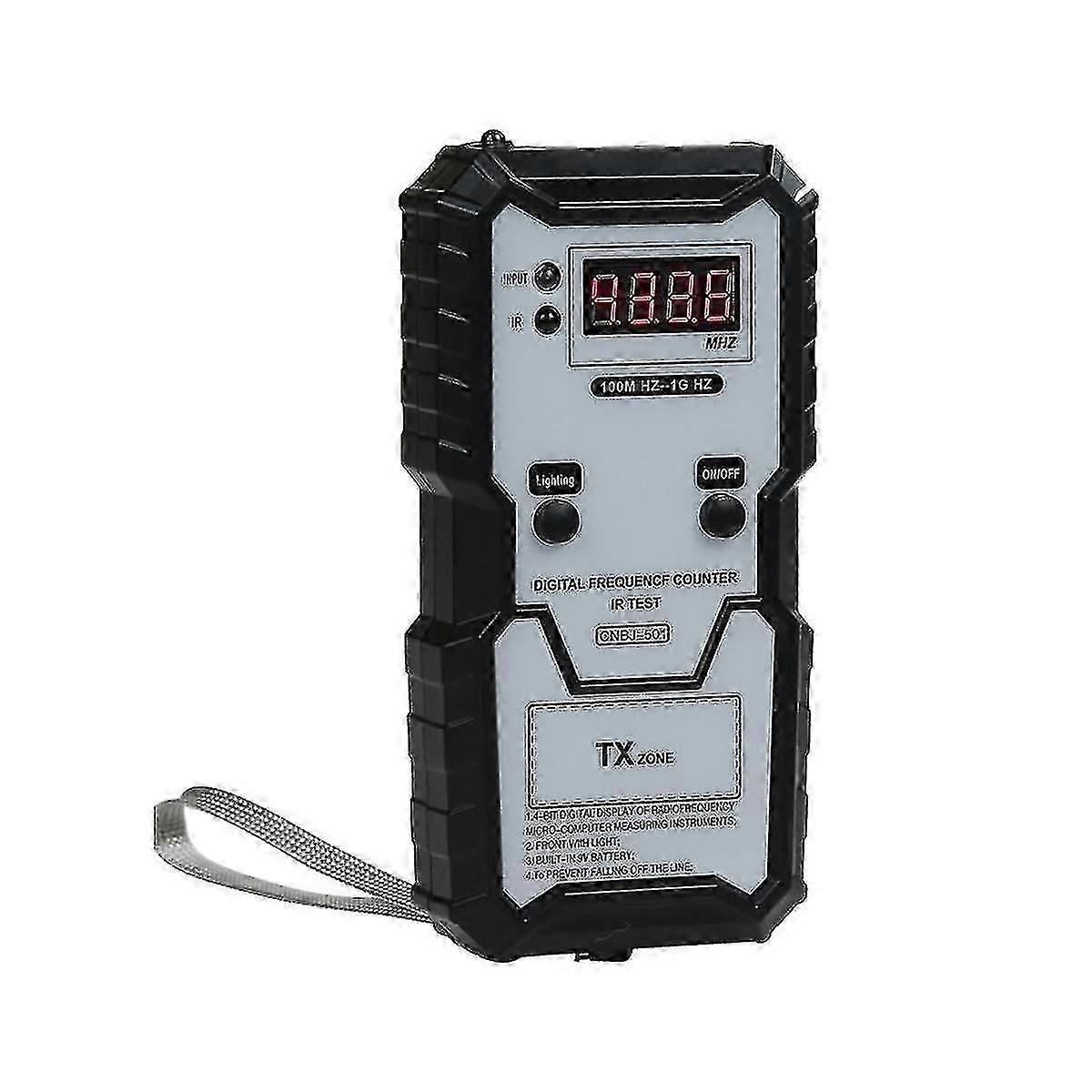 Autoschlüssel Infrarot-Frequenztester 100m-1ghz 4-bit Digital Electronic Ir Frequenzzähler Tester W