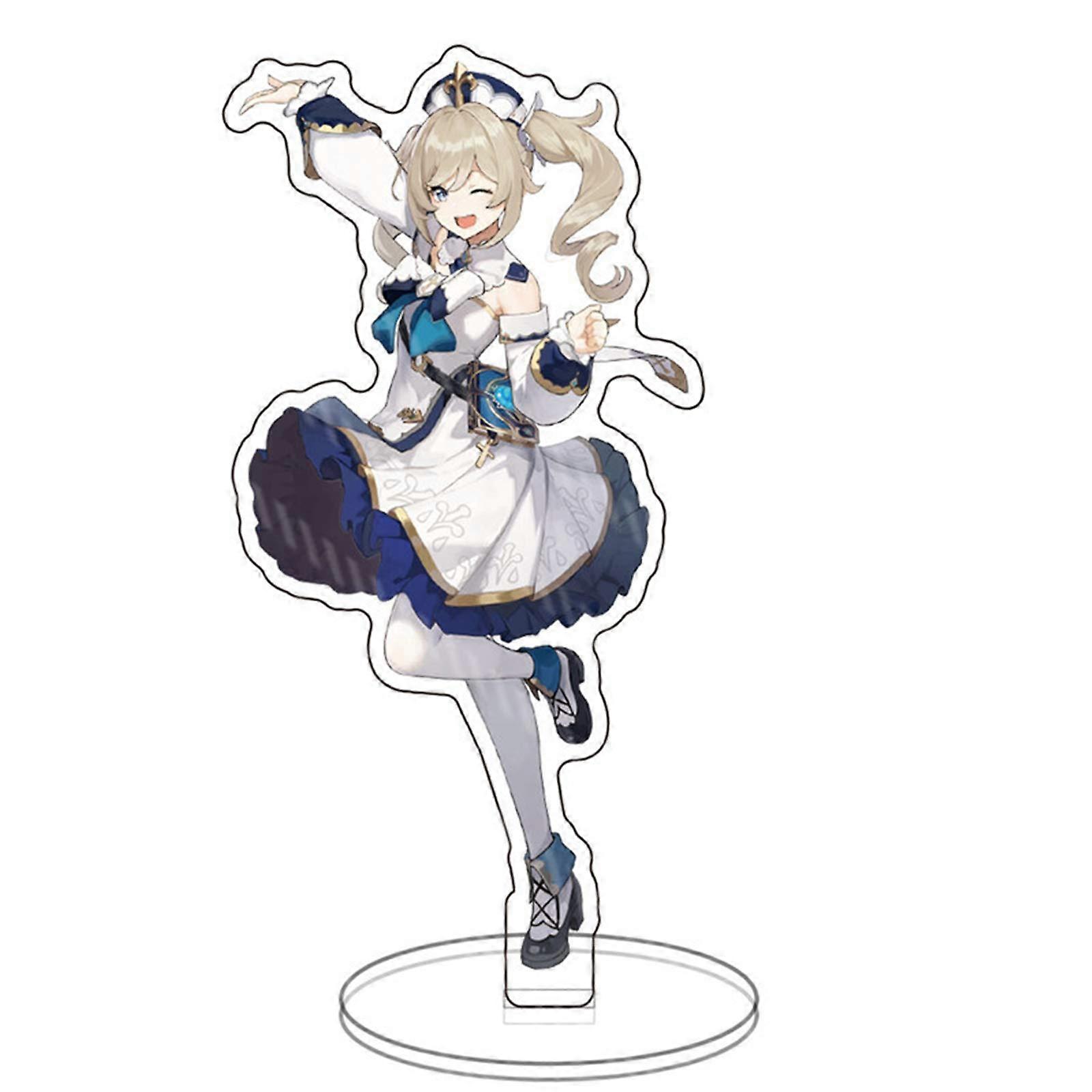 Ganyu Standing Figure Klee Stand Acrylic Stand Model Collections Doublesided Anime Print Acrylic Desktop Ornaments 15cm Type17 15 cm