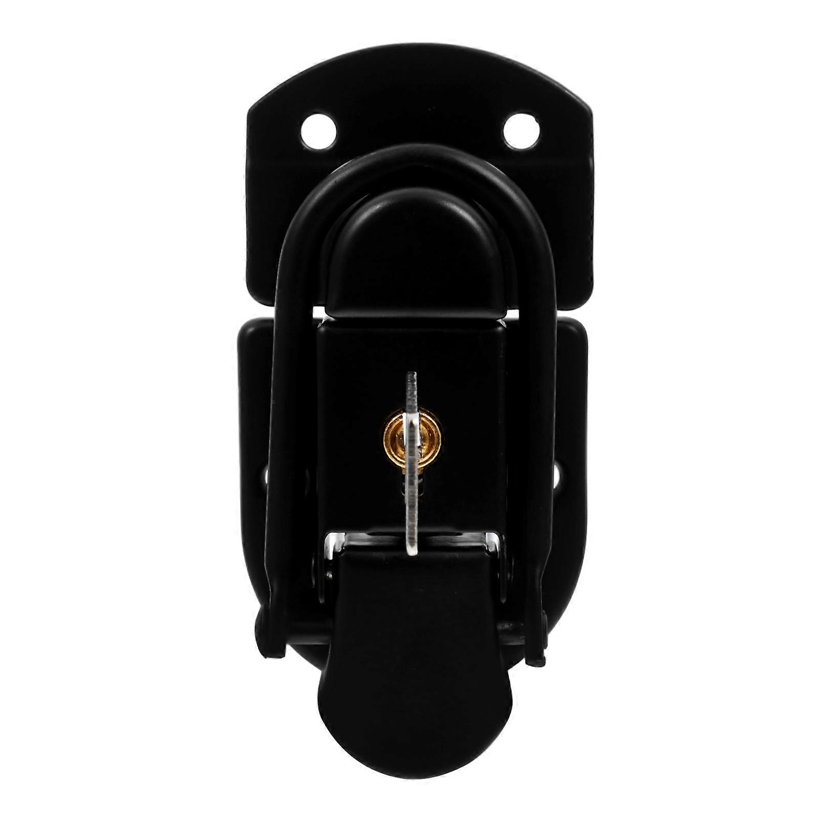 It seems you're referring to a **suitcase lock hasp with a toggle latch mechanism**, made of **iron**, suitable for **jewelry boxes, wooden cases,