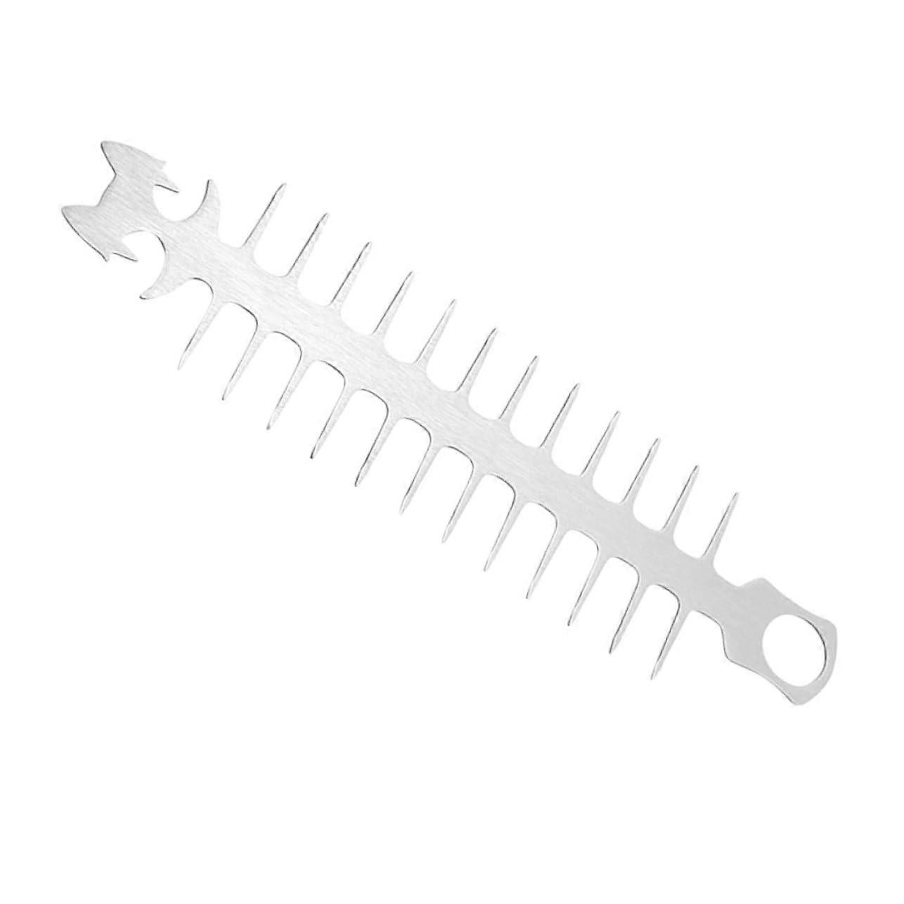 Outdoor Grill Skewers Tool Stainless Steel Meat Skewers Multi-Purpose for Camping and Party Use