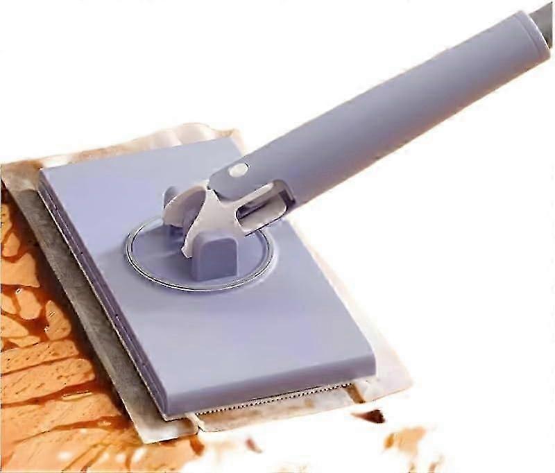 Automatic Cloth Changing Mini Mop, Hands-Free Mini Mop Compatible with Face Towels or Disposable Wipes, with 360Rotating Head