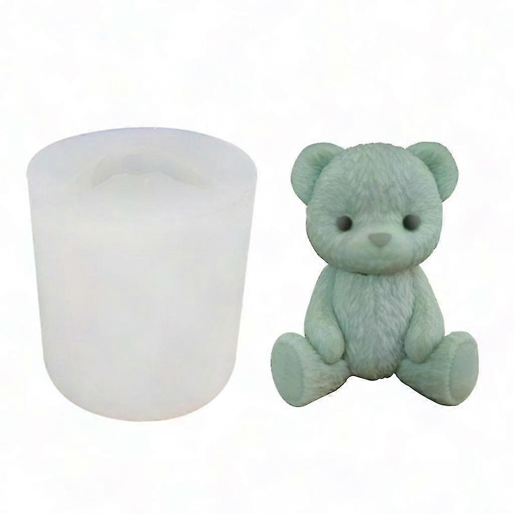 Adorable Bear-Shaped Mold for Candy, Fondant, and Ice Cube Crafting