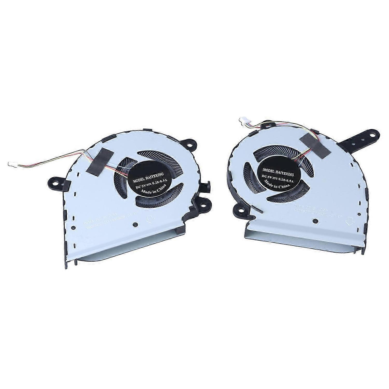 Laptops Cooling Fan Radiators DC5V 4Pin 4wires Quiet GPU CPU Coolers Compatible with Rog Strix G531