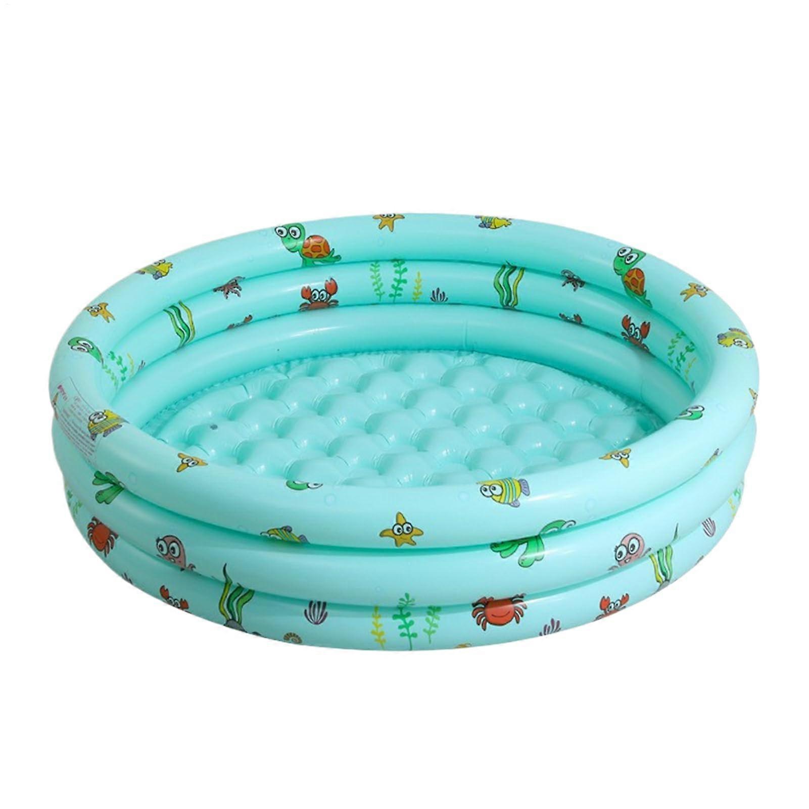 Inflatable Family Pool, Above Ground Pool For Gardens And Balconies, Kiddie Pool, Easy Setup