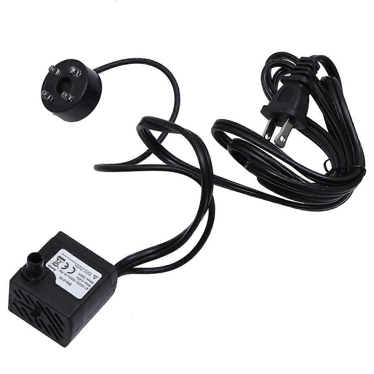 Pump Water Submersible Aquarium Accessory For Fish Owners With Plug 16X14X14In Filtration 1Set