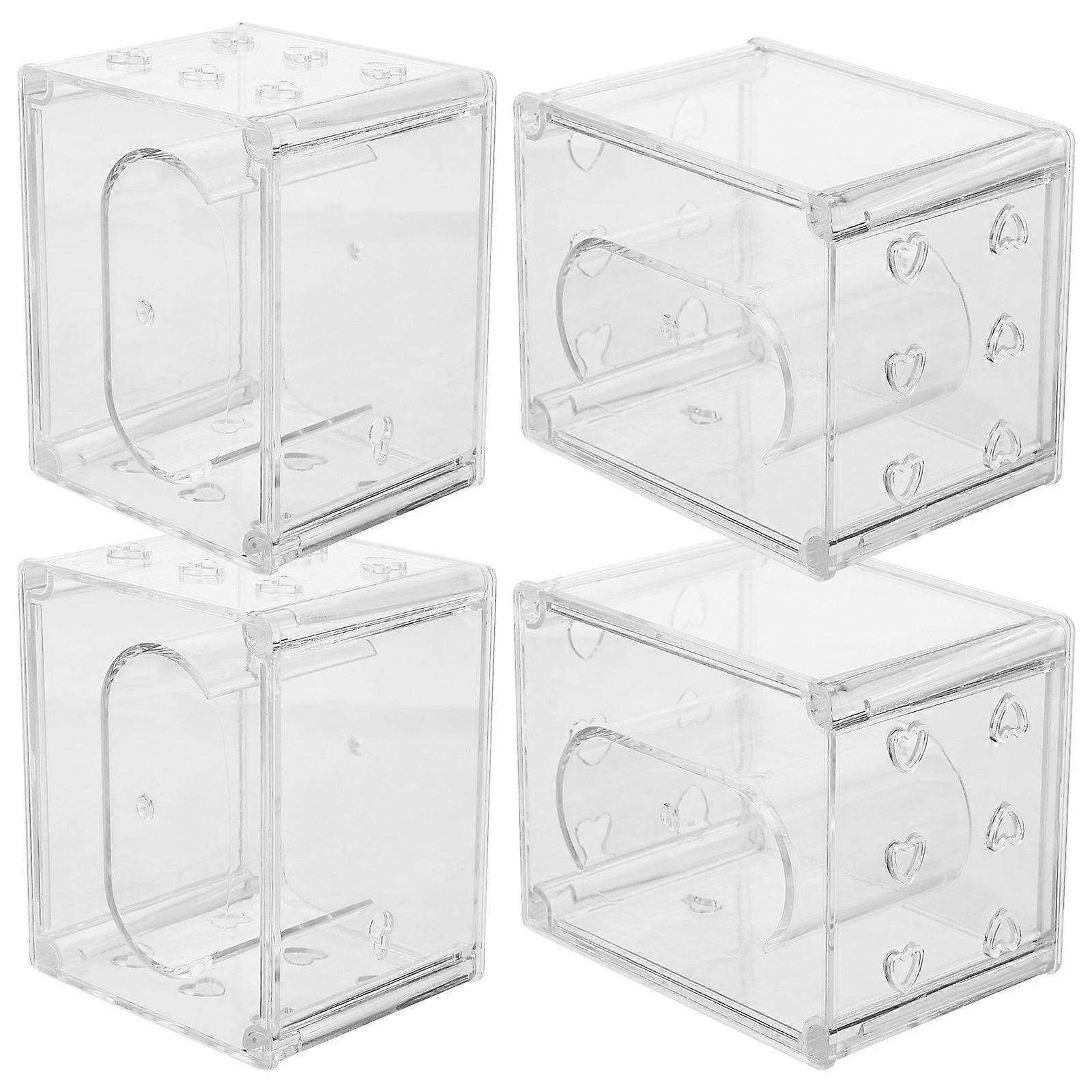 Single Watch Holder Material Jewelry Box For Home Use 4Pcs