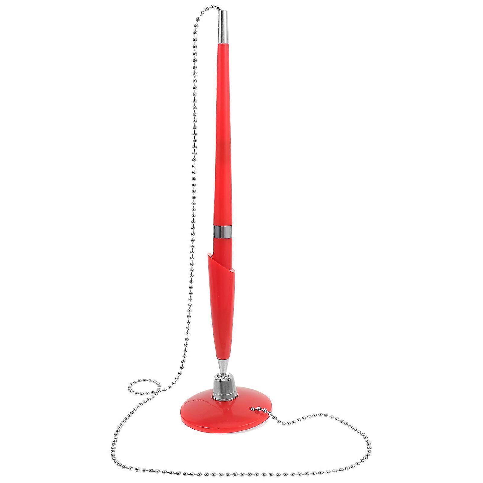 Business Signature Pen Stand Type Secure Pen For Restaurants Creative Design Easy Access And Use 8.7×2×2In 1Pack