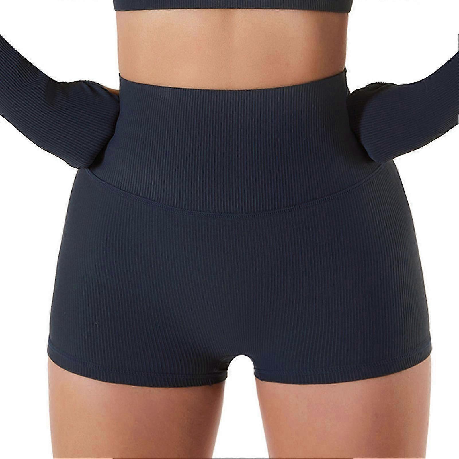 Women High Waist Booty Yoga Shorts Summer Biker Shorts Athletic Leggings Short Pants For Workout Running Gym
