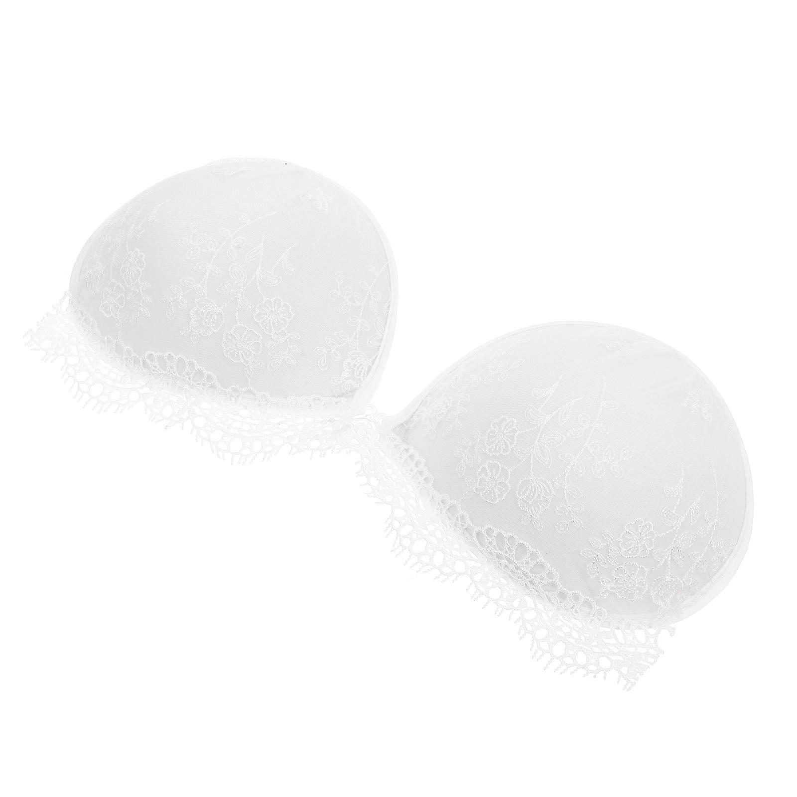 Strapless Support Épaissi Poitrine Autocollant Sous-vêtements Pour Femmes Blanc 30X13CM 1 Pc