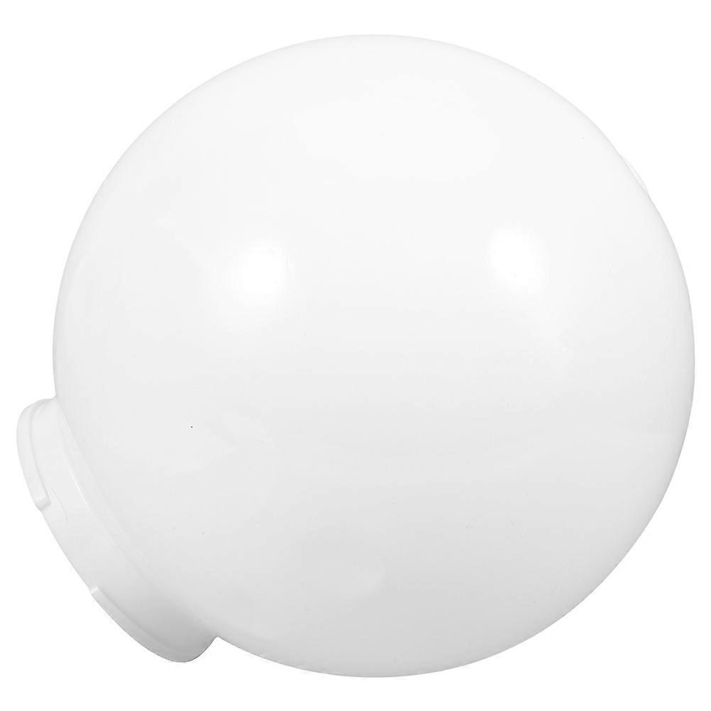 Outdoor Lampshade Spherical Lampshade Light Diffusion Acrylic 30cm Diameter Rounded Shape For Garden Spaces 1 Piece
