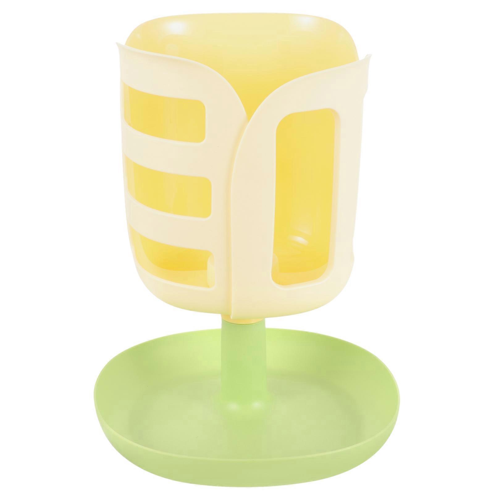 Tulip Shaped Bunny Cage Container Storage Rack Rabbit Feeder