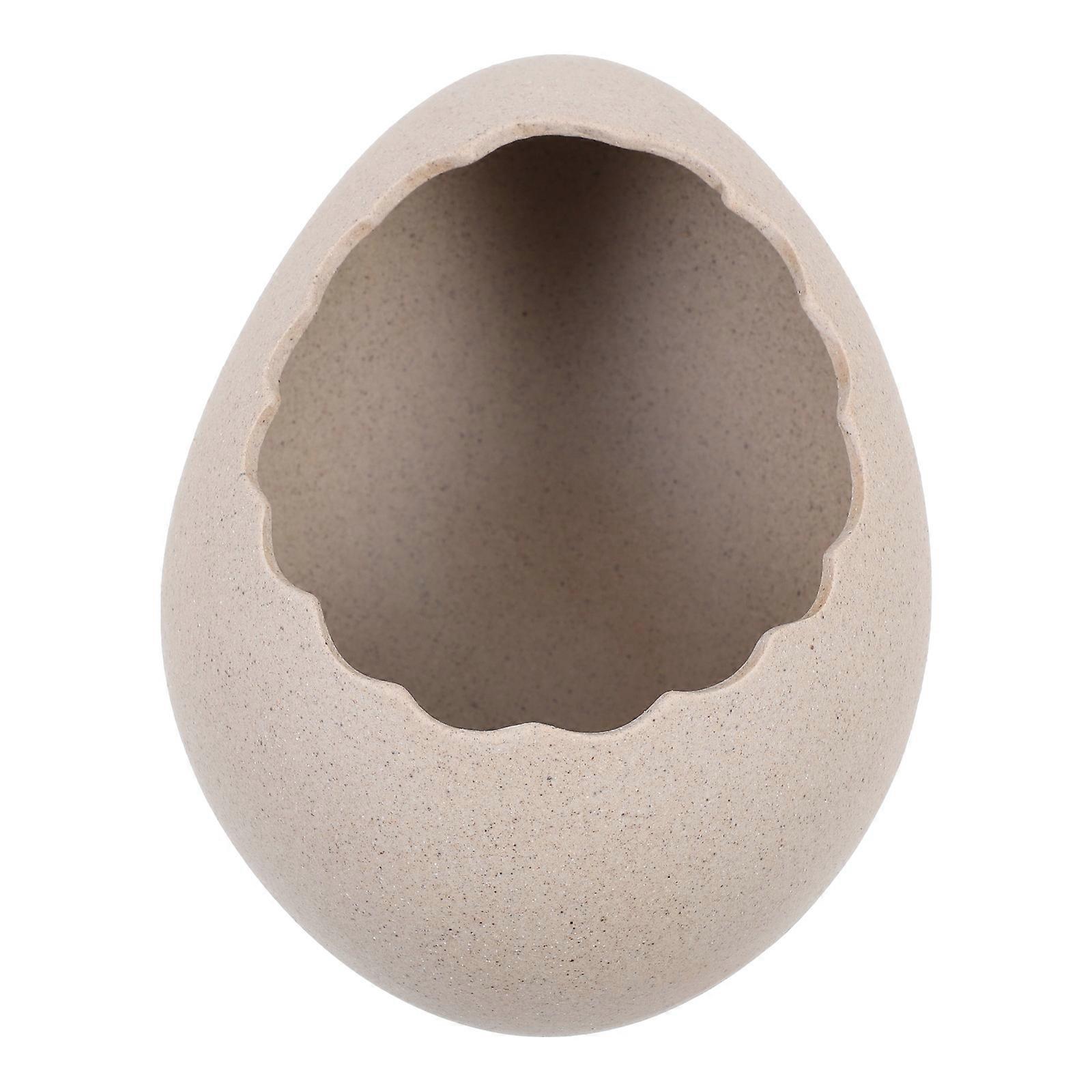 Shaped Ceramic Bowl for Dessert, Ice Cream & Fruit Salad – Multifunctional Large Plant Container & Flower Vase, Handcrafted High Temperature Storage