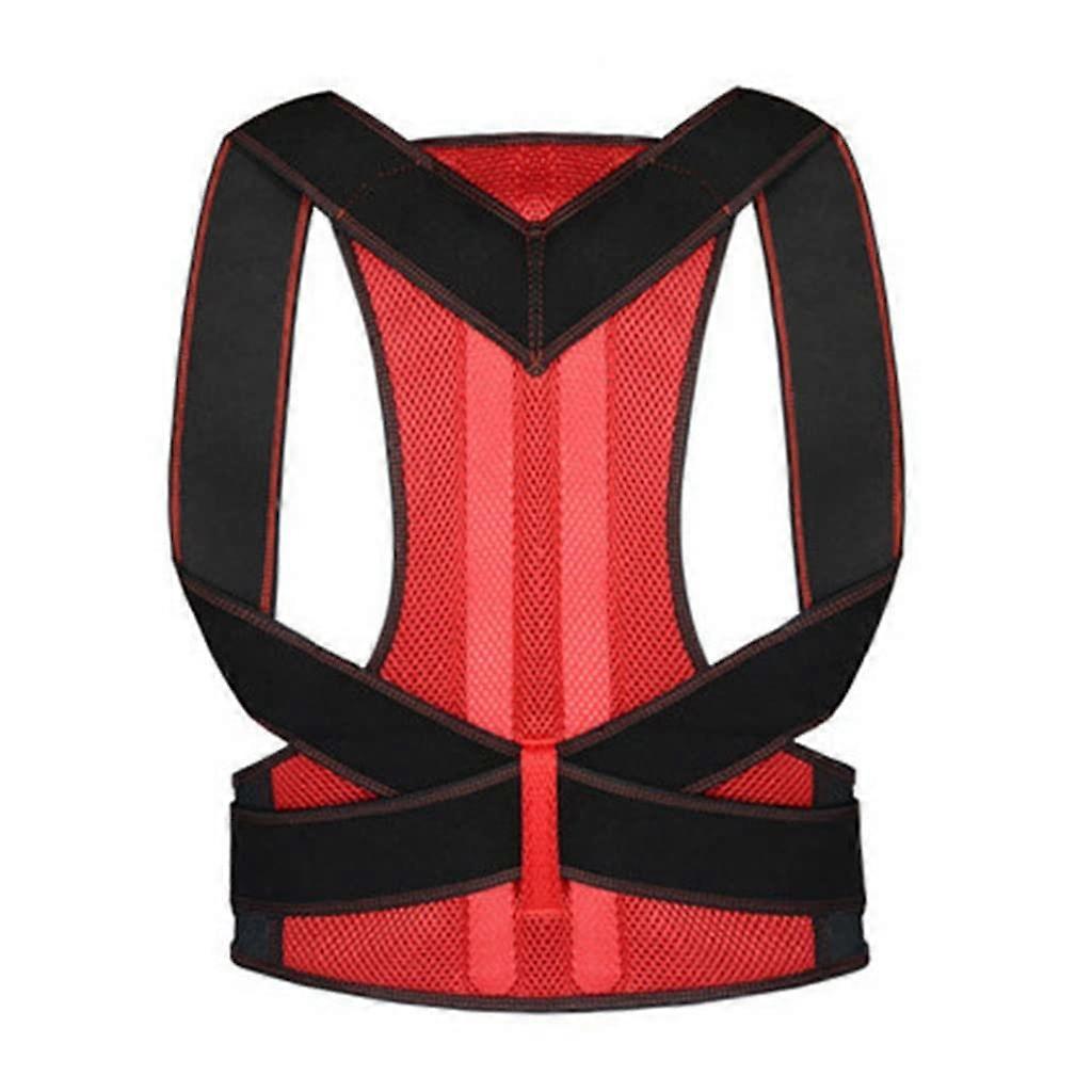 Female Male Posture Correctors Adjustable Backrest Nylon Elastic Shoulder Back Brace Corset Back Support Ref: 6039