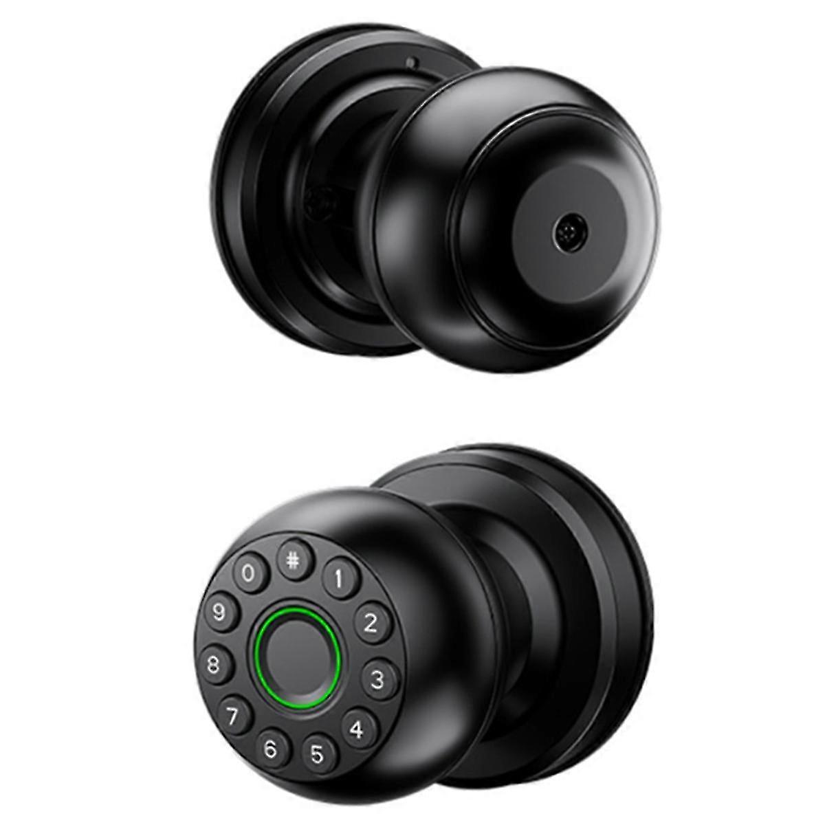 Smart Password Lock Fingerprint Door Lock App Remote Control Passcode Unlock Electronic Touchscreen Keypad Indoor