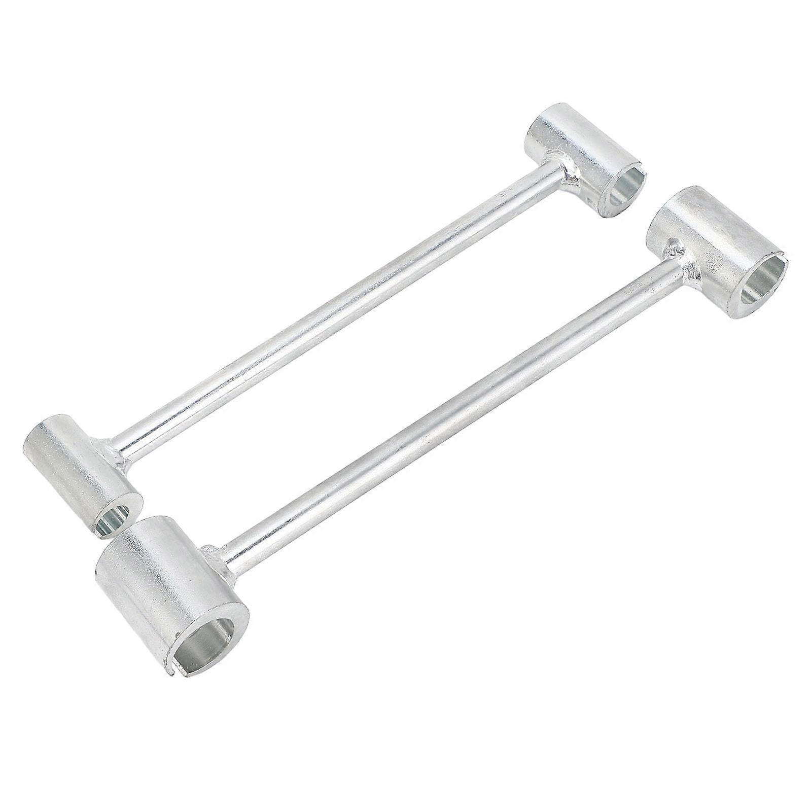 Door Hinge Adjustment Tool, Alloy Steel, Dual-Ended Hinge Wrench, For Residential Doors, Efficient Adjustment