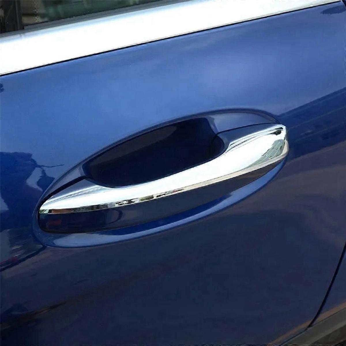 Chrome LHD Exterior Door Handles Cover Trim for