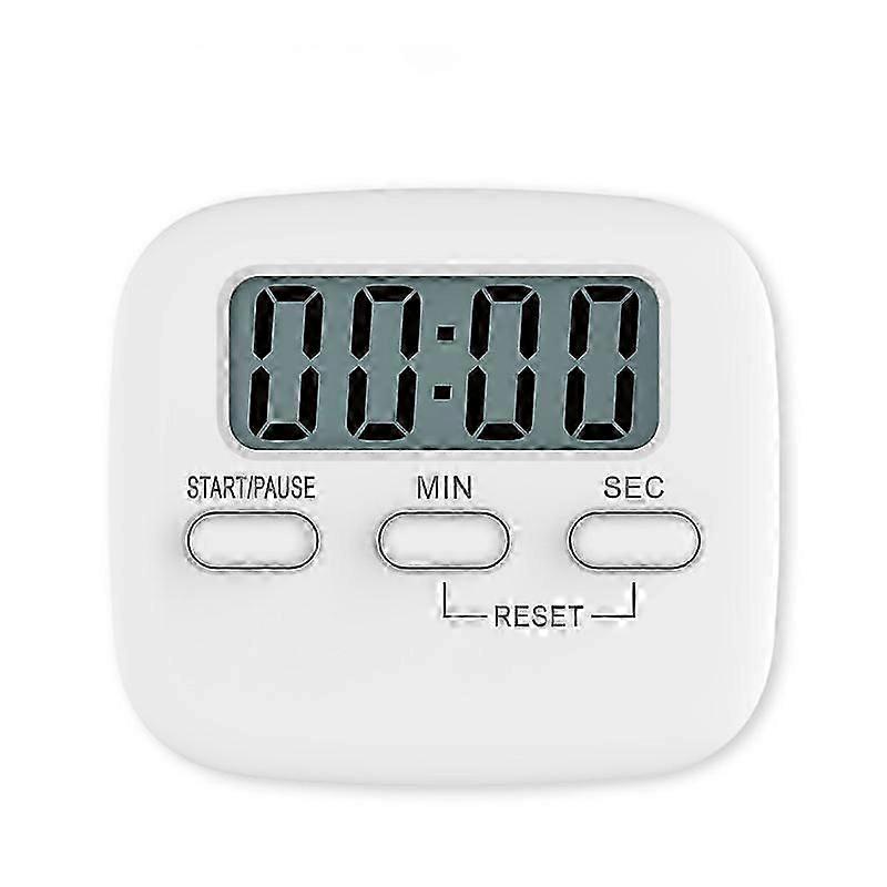 Starlight Kitchen Baking Electronic Timer With Large LCD Display (1 Piece   White)