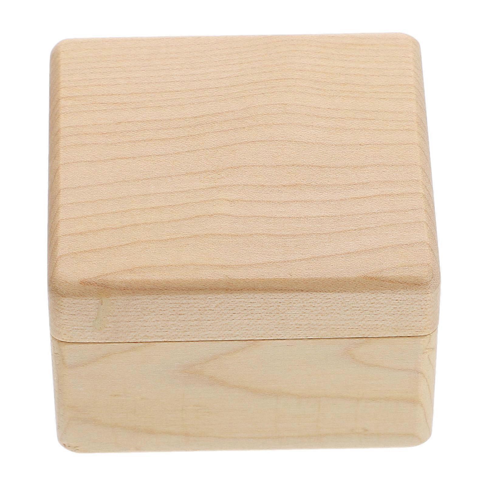 Maple Music Box, Material, Unique Desk Companion