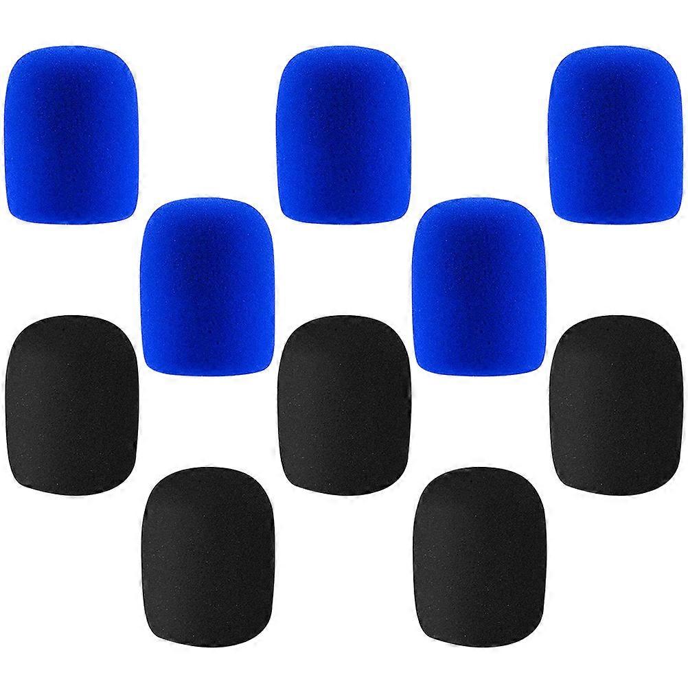 10Pcs Mic Covers Reusable Windshield for Handheld Microphone Windscreen Cover