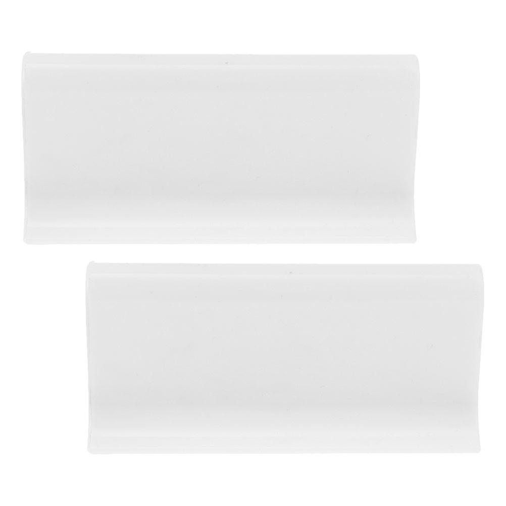 Plastic Blind Curtain Grips for Car Use White Color Safe and Reusable 2 Pieces