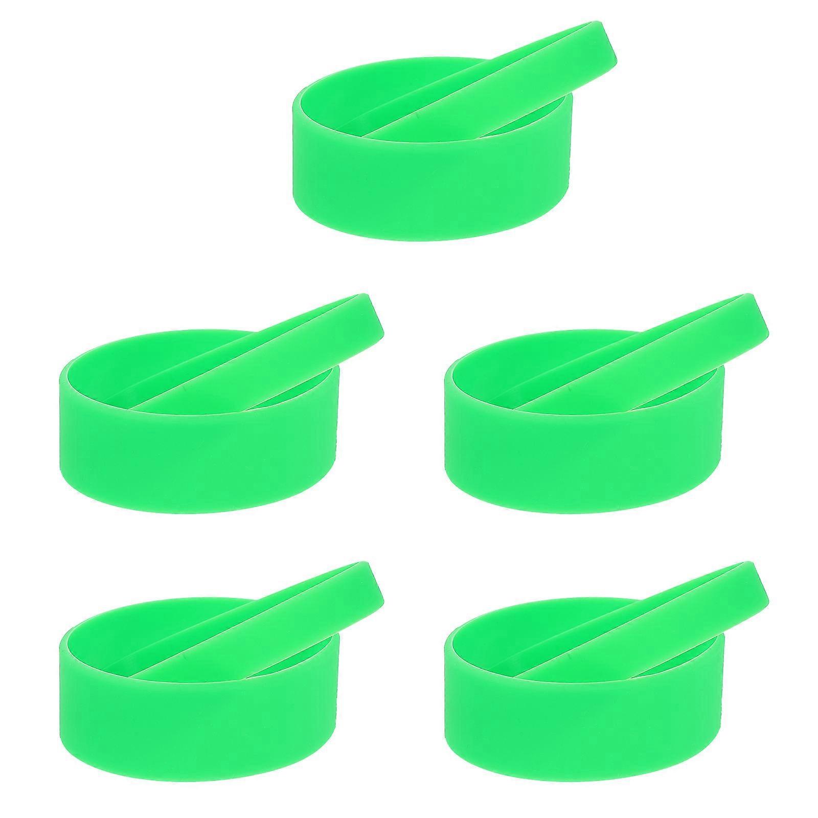 10 pezzi di nastro in silicone a sublimazione resistente al calore per bande per bicchieri