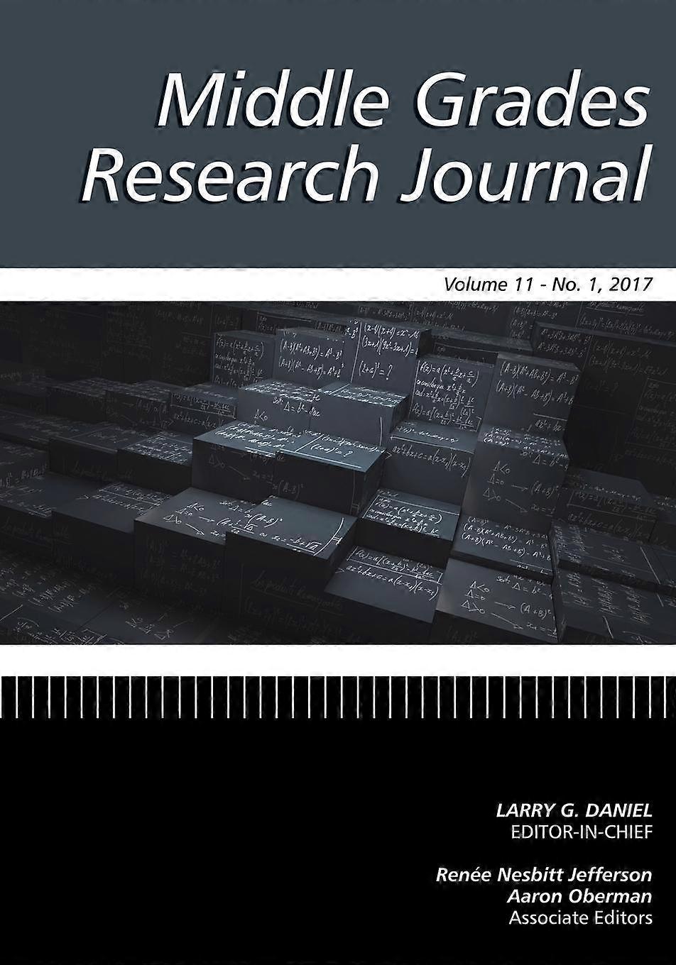 Middle Grades Research Journal Vol 11 Issue 1 Paperback