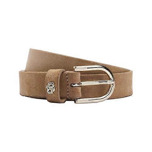 Ceinture Boss en daim monogramme pour femme