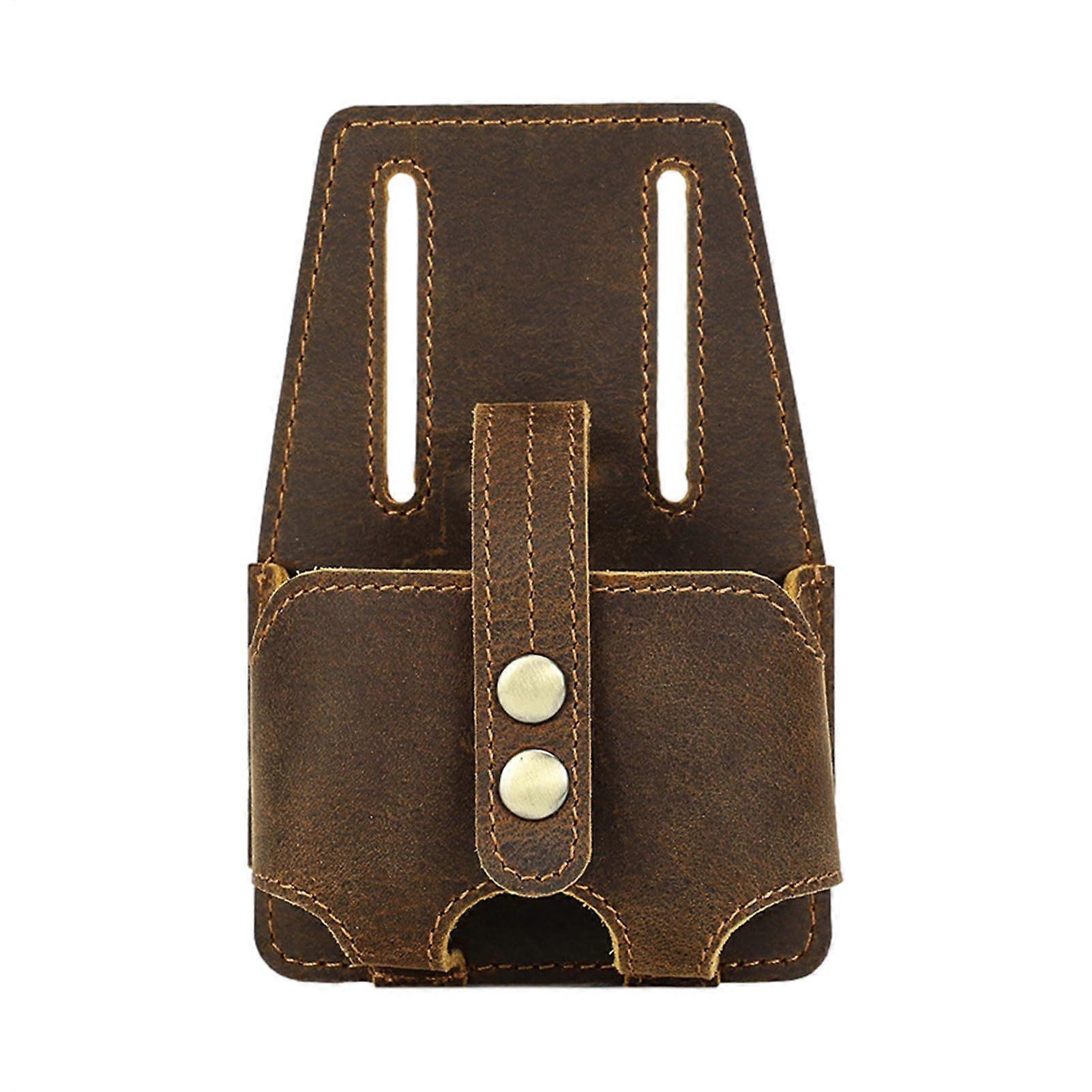 Leather Band Holder Belt Clip For Tape Measure, Tape Measure Pouch, Ergonomic Case