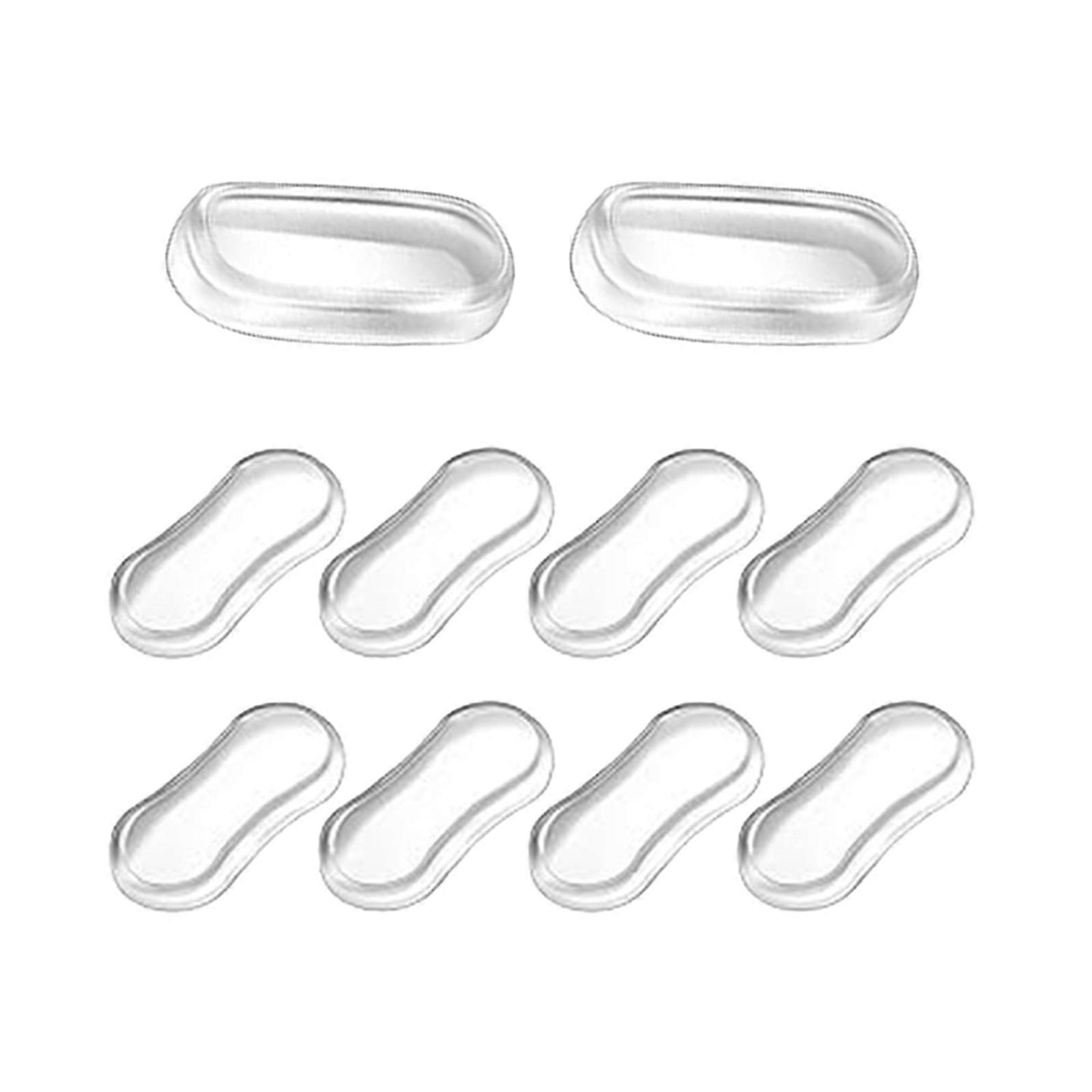 Toilet Seat Noise Dampening Cushion Soft Rubber Cushion Permanent Adhesive Backing Versatile Easy Apply Design Multicolor