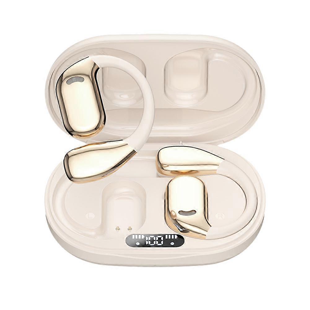 Suspended Open-Ear Bluetooth Headphones Zero Gravity Design Live-Level Spatial Sound BT 5.4 Digital Display All-Day Comfort Non In-Ear Sports Earhook