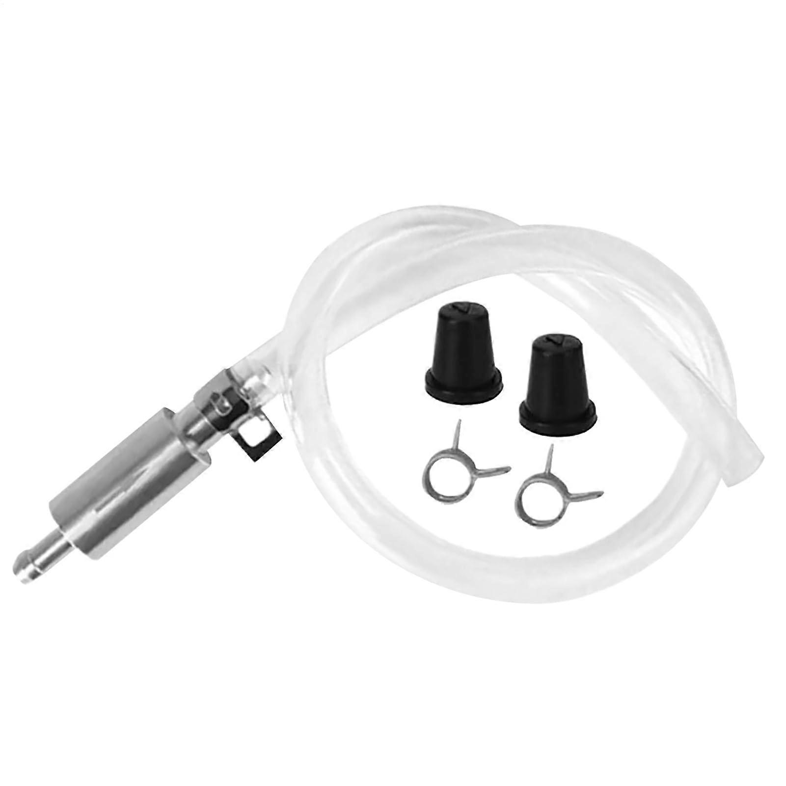 Brake Bleeding Tool With Disposable One-Way Check Valve And Bleed Hose For Car Motorcycle SUV Clutch Fluid Change