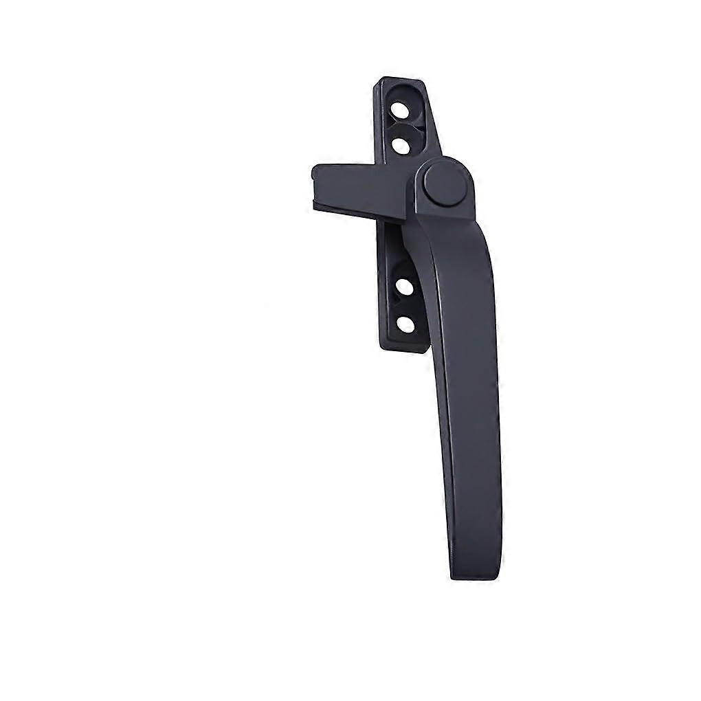 Lockable Window Handle, Home Hardware, Aluminum Alloy, Lever Handle, Practical, Professional Household Accessories Window Handle (Right Dark Gray)