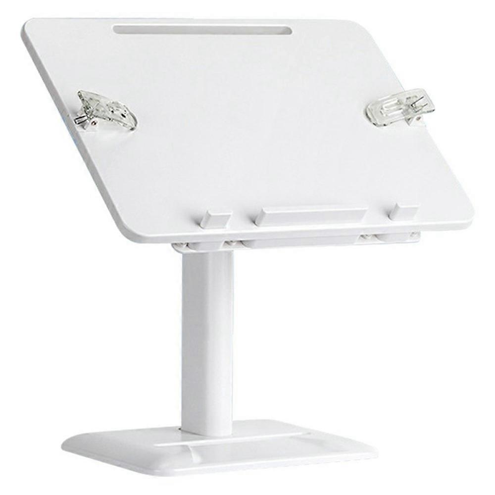 Upgraded Children Reading Book Holder Stand Telescopic Adjustable Angle Desktop Floor ABS Reading Rack