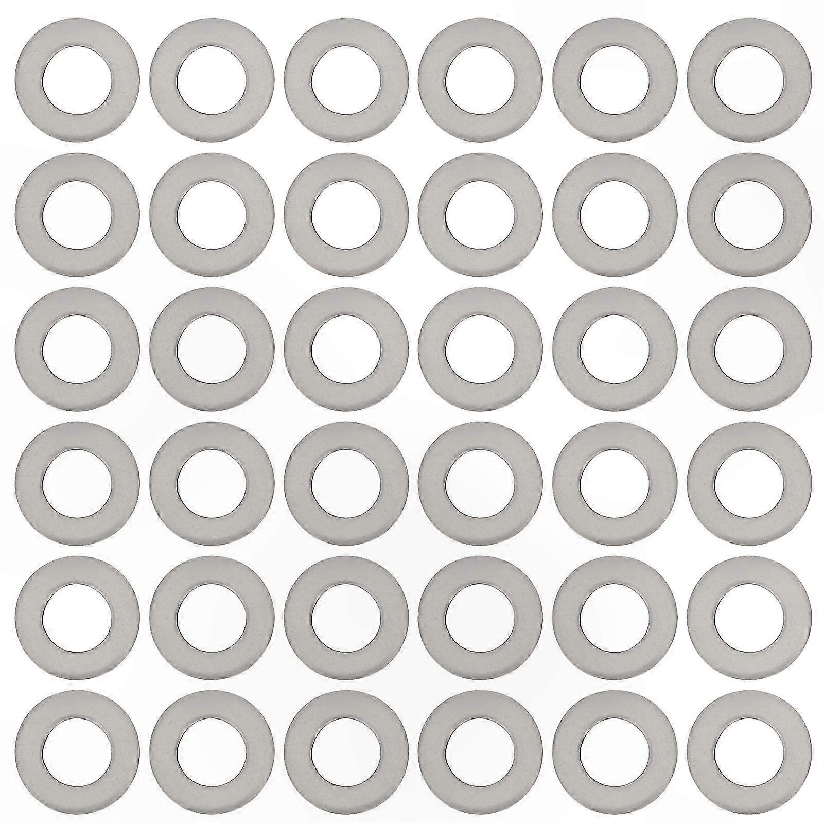 1000 Pieces Stainless Steel Flat Washers Gaskets Hardware Fasteners M8 Size Accessories