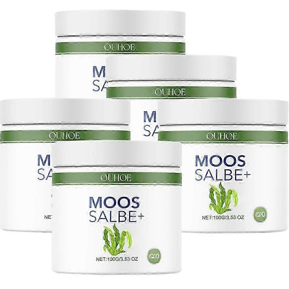 Moss Ointment Plus, Moss Cream Against Wrinkles, Instant Effect Moss Ointment for Face and Against Wrinkles, Anti-Wrinkle Cream, 100ml