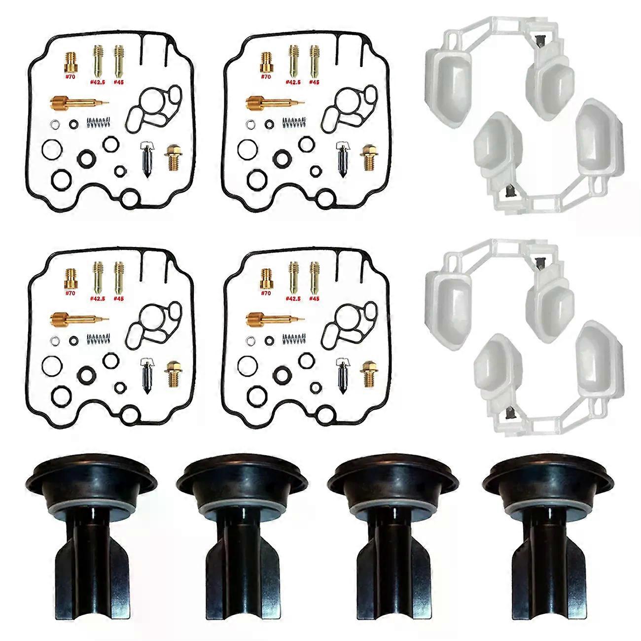 החל ימאהה YZF750 YZF750R YZF750RF 1993-1996 ערכת תיקון קרבורטור סט צף דיאפרגמה בוכנה ואקום