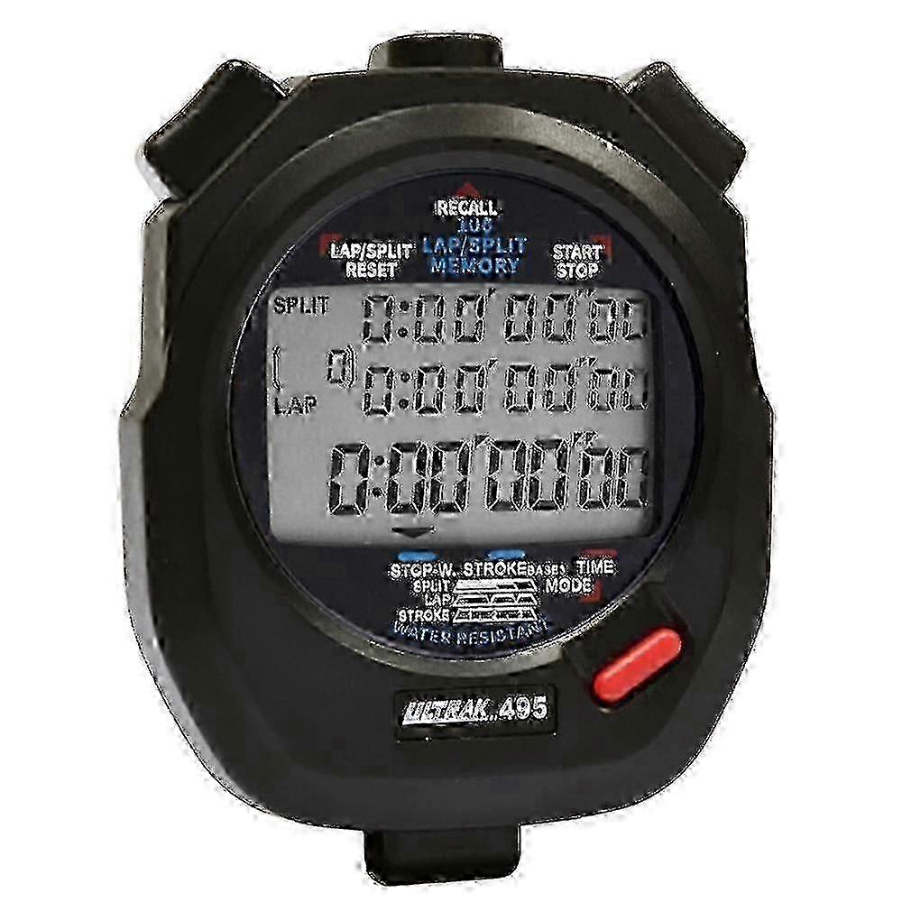 Digital Stopwatch with Memory Function & Lap Timer for Track Events Training in 3x to 100m Range