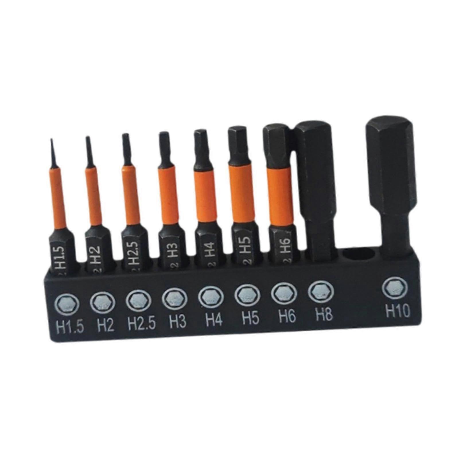 Allen Wrench Drill Bits S2 Steel Hex Bit Set Quick Change Bit Holder Professional Allen Key Drill Bits Set Hex Drill Bits Set