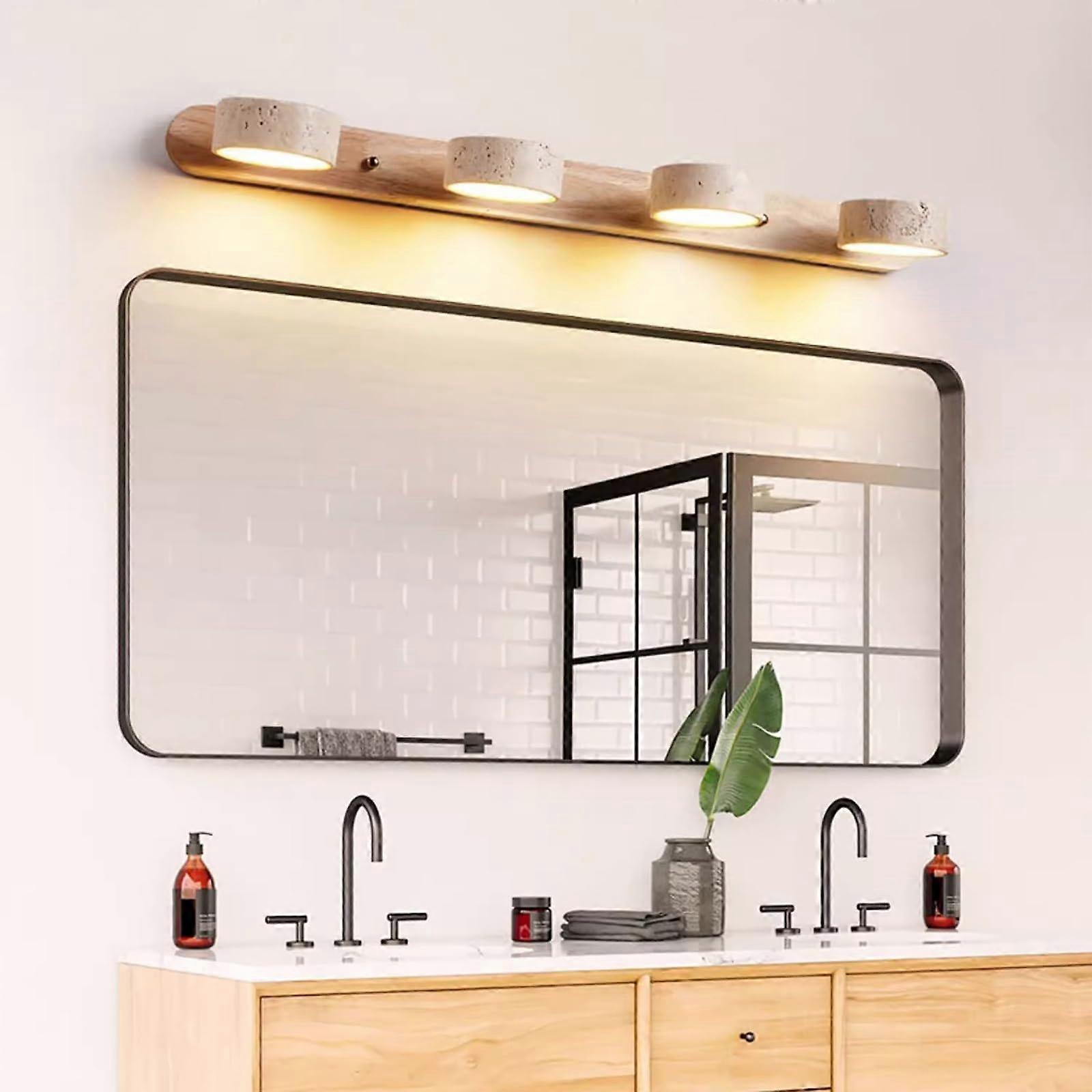 LED Vanity Light, WallMounted Rotatable Fixture for Bathroom Mirror Illumination 4 light