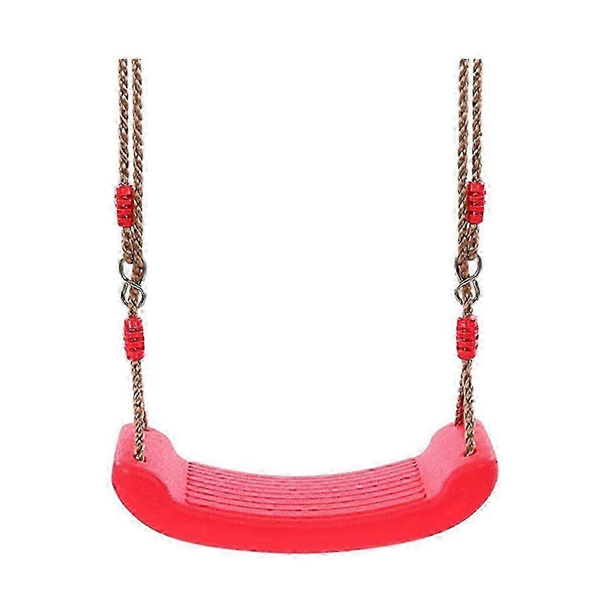 Swing Seat Board Plastic Swing Set Component with Easy Installation and Rope