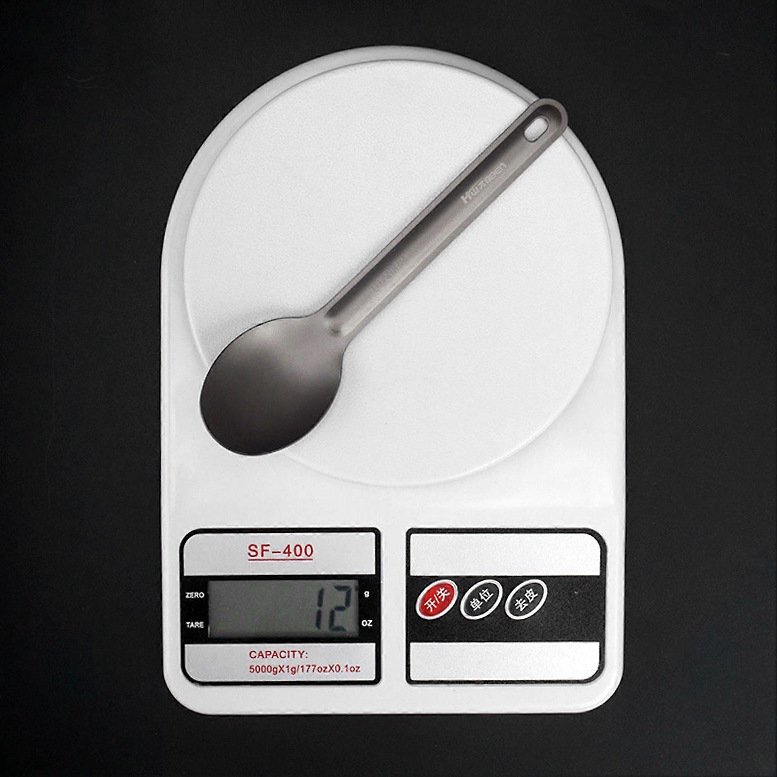 Portable Ultralight Titanium Fork Tableware Outdoor Camping Hiking Picnic