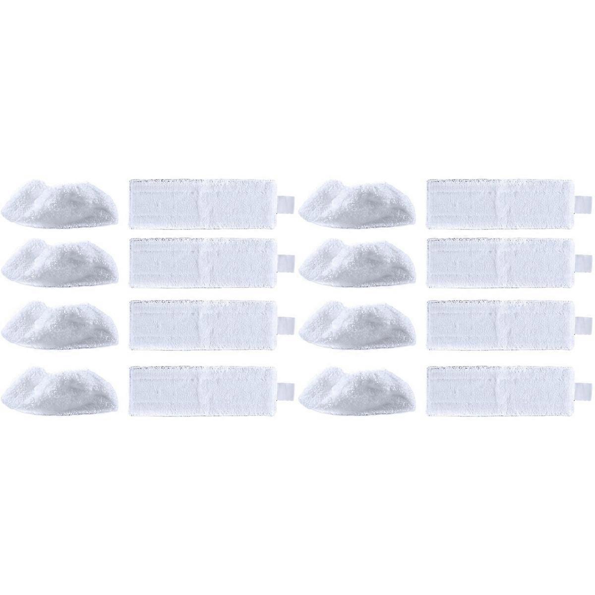 16Pcs Replacement Microfibre Mop Pads Cloth Set Compatible for EasyFix SC 2, SC 3, SC 4, SC 5 Steam