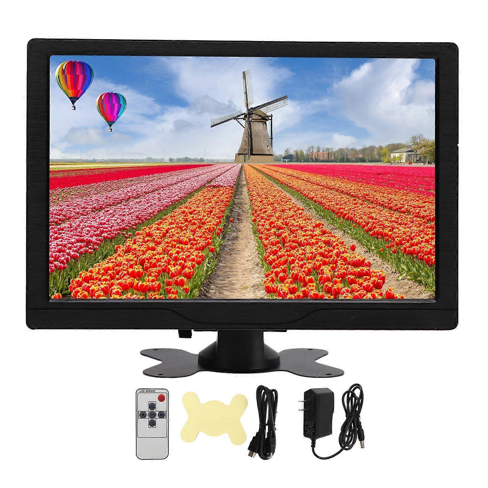 10.1 Inch Display 1280x800 Resolution Small Portable HD Screen Display with Built in Loudspeaker VGA HD Multimedia Interface AV Direct Current