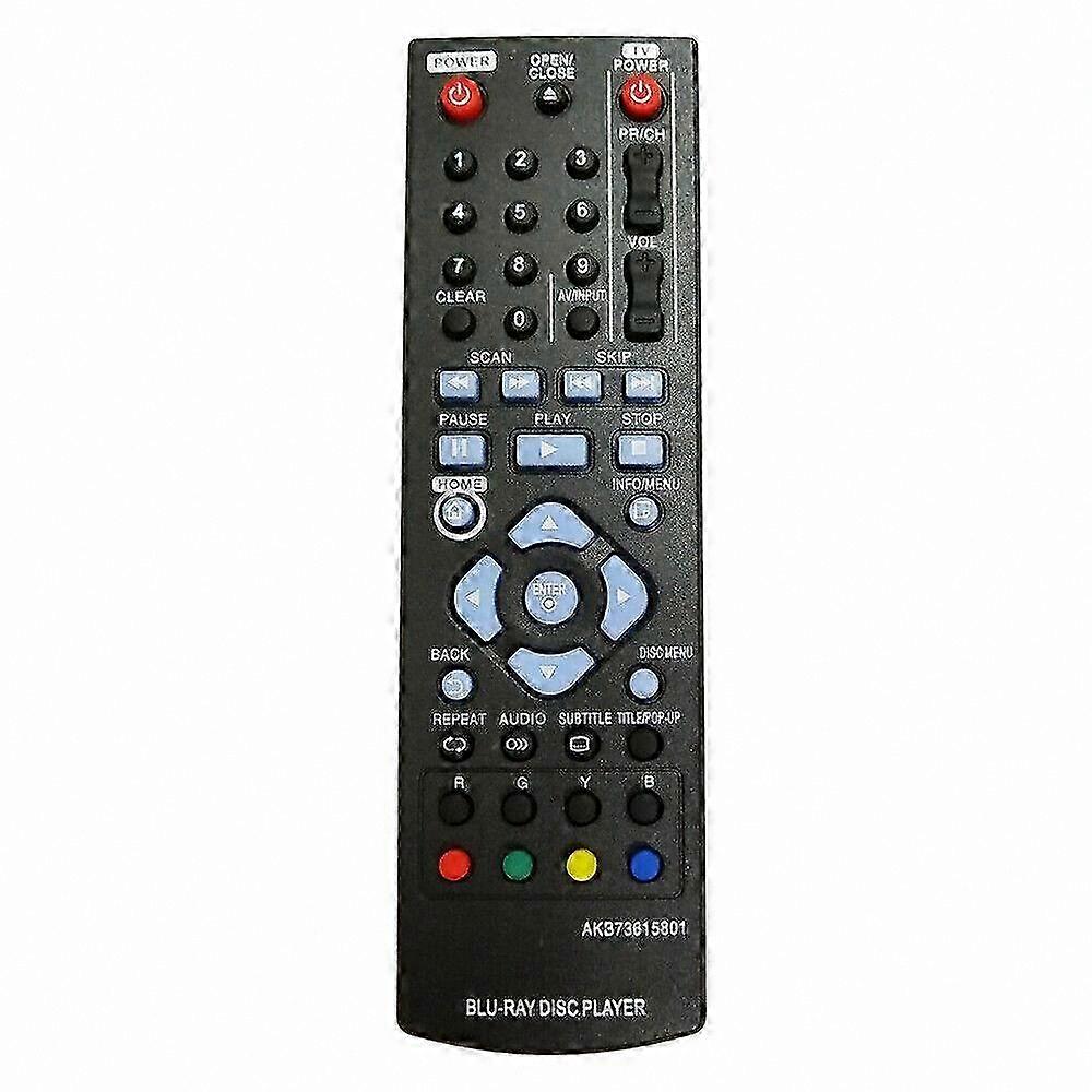 Universal Blu-Ray DVD Player Remote Control for BP220 BP320 BP125 Models AKB73615801 Replacement